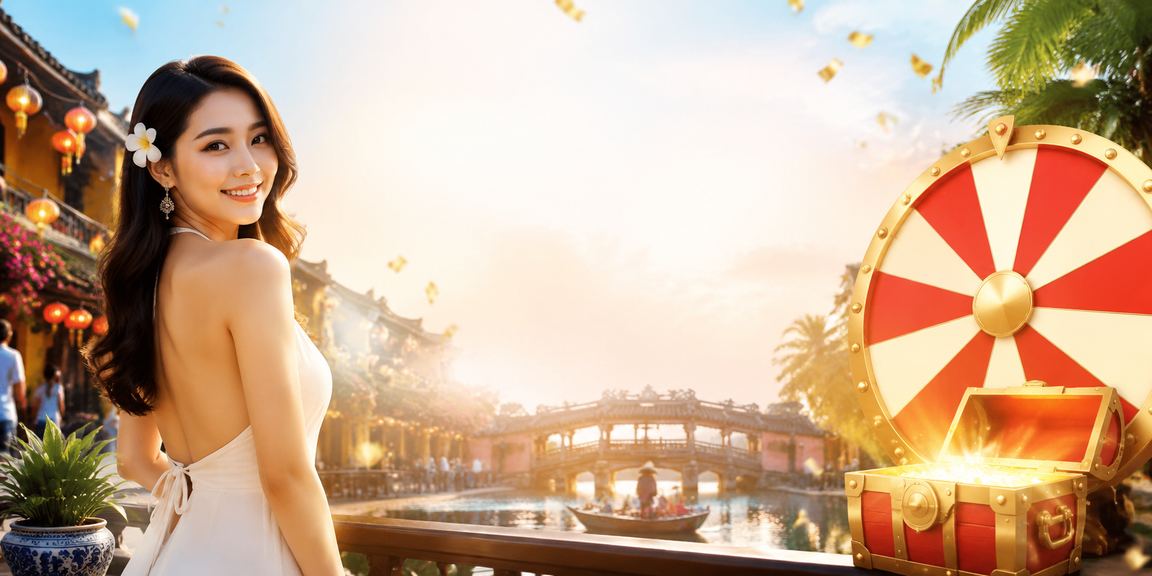 Đèn lồng Hội An gợi không khí ưu đãi và quay thưởng theo mùa